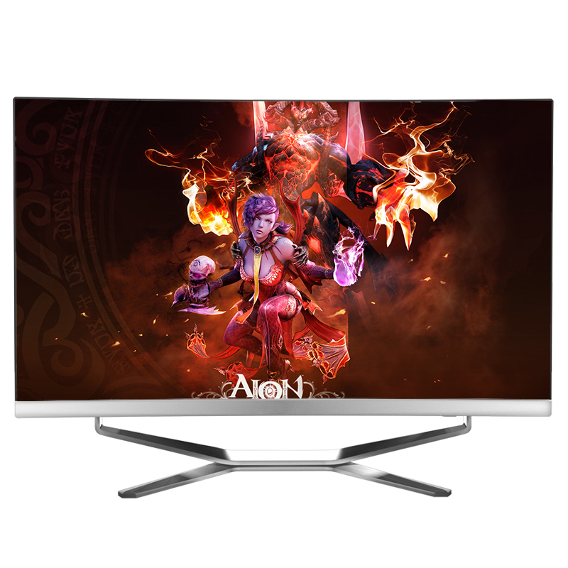 世纪之星 24英寸曲面一体机电脑窄边框 酷睿i7/GTX1050 4G独显/8GB内存/512GB固态SSD 家用办公游戏学生台式电脑一体机台式机 一体机 内置无线WIFI