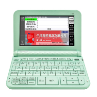 新品 [7天试用] 卡西欧电子词典E-R99初高中英语辞典学习机 中高考适用er99lg糖果绿翻译机