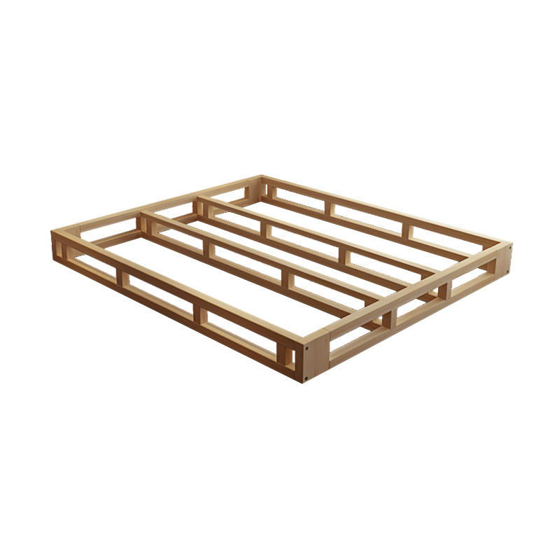 木板床床架子排骨架闪电客松木硬板床折叠床架15米18米硬板床垫简易床
