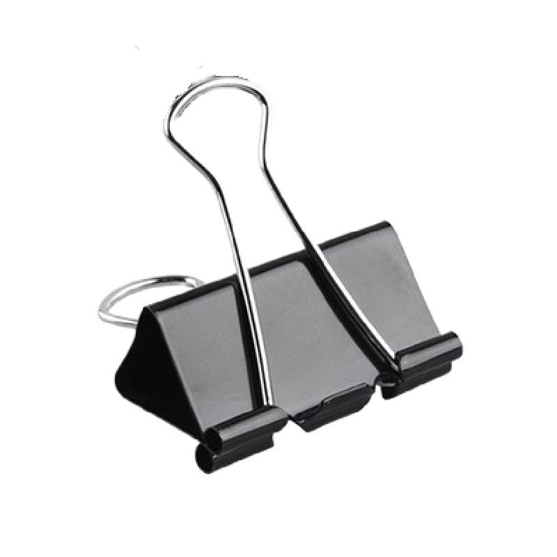 伴公式B1150 41mm长尾票夹24个/筒 黑色高清大图