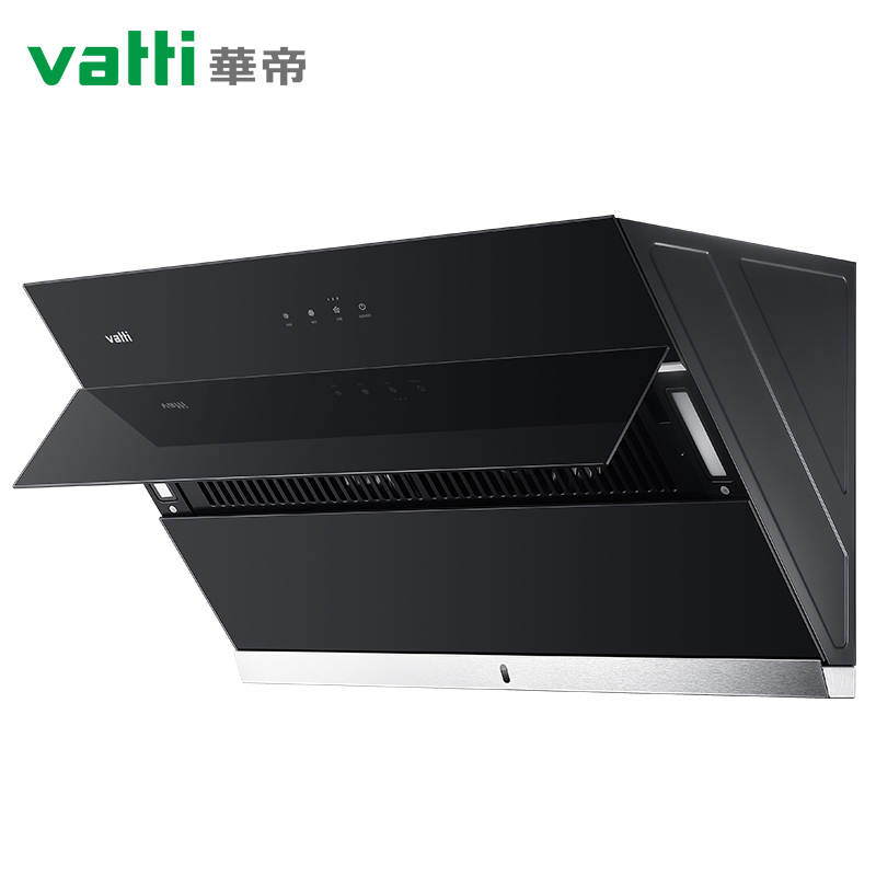 华帝(vatti)19立方大吸力侧吸式抽油烟机J669A+液化气灶B8406B
