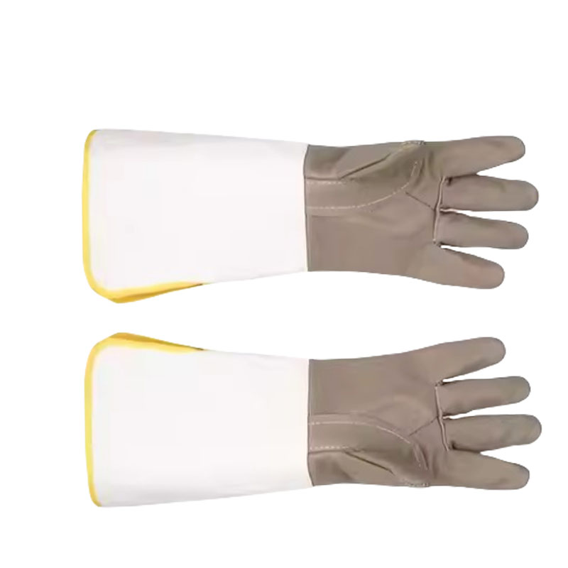 泽奋 电焊手套 长款猪皮手套 副高清大图