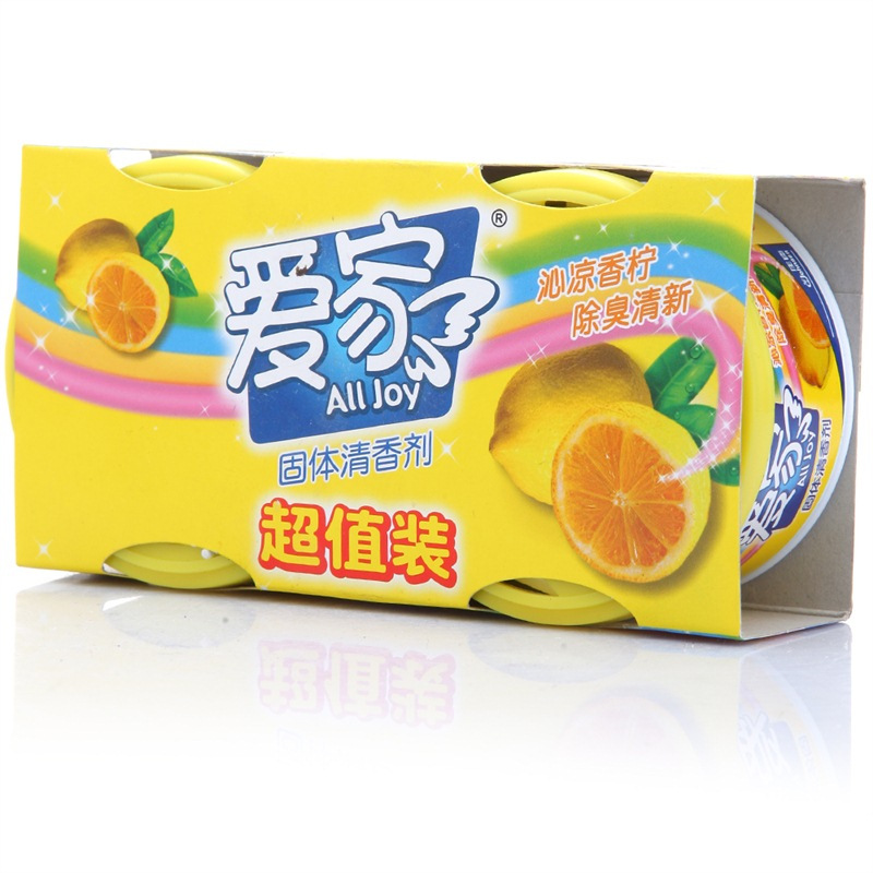 固体清香剂 沁凉香柠 70g 60个/箱（一箱装）