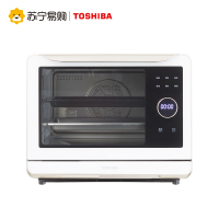 东芝(TOSHIBA) ER-TE7200 家用蒸烤箱 电烤箱 20升 空气炸 烘焙发酵 餐具消毒 多功能蒸烤一体