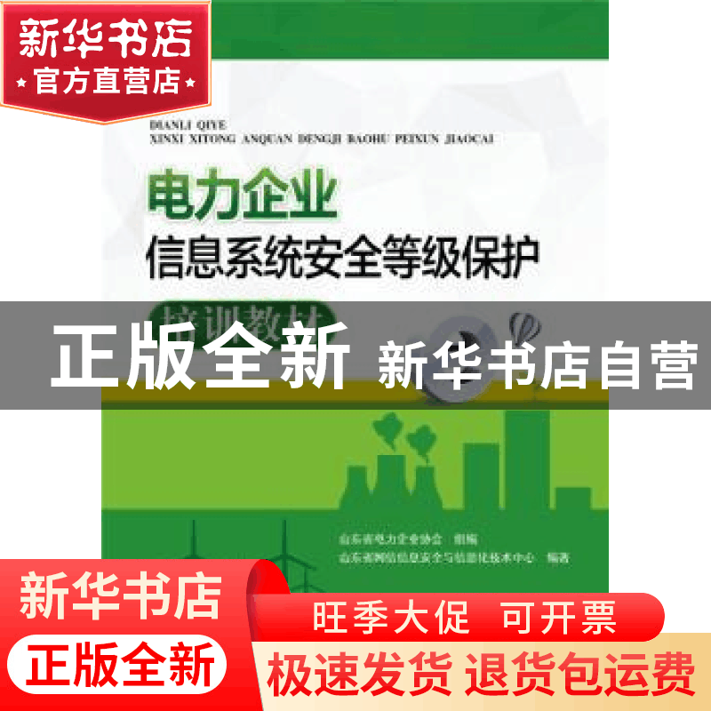 正版 电力企业信息系统安全等级保护培训教材 山东省网信信息安全图片