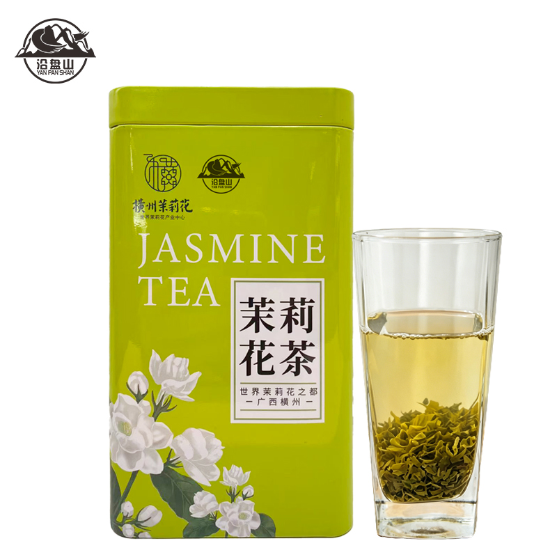 沿盘山 茉莉花茶 250g 罐高清大图