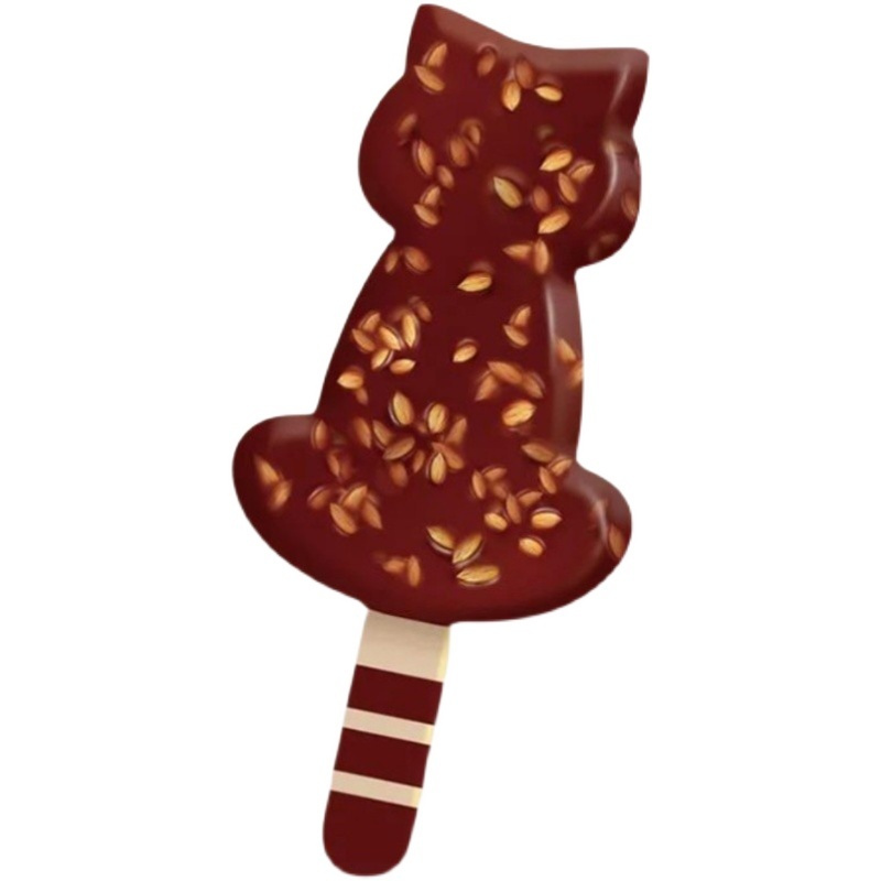 中街喵来了牛奶巧克力脆皮雪糕58g