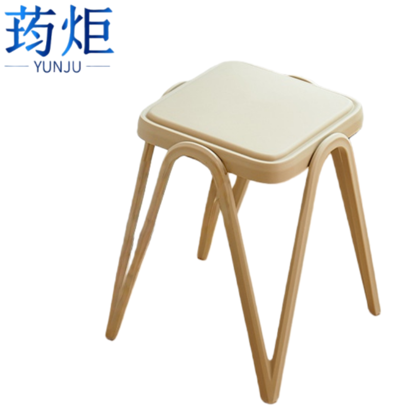 荺炬塑料凳子34.5*34.5*45.5cm个高清大图
