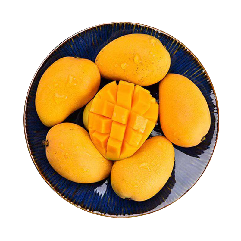 [西沛生鲜]海南小台芒 净重3斤 大果 单果100g+ 芒果新鲜水果应当季树上熟高清大图
