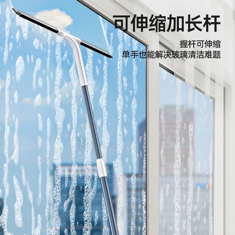 2024新款擦玻璃神器家用擦窗刮水器保洁专用高层窗外双面窗户清洁图片