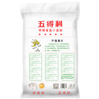 五得利 五星特精高筋小麦粉10kg面粉 多用途家用中馒头包子饼面条面包烘焙通用面粉 优质20斤装白面