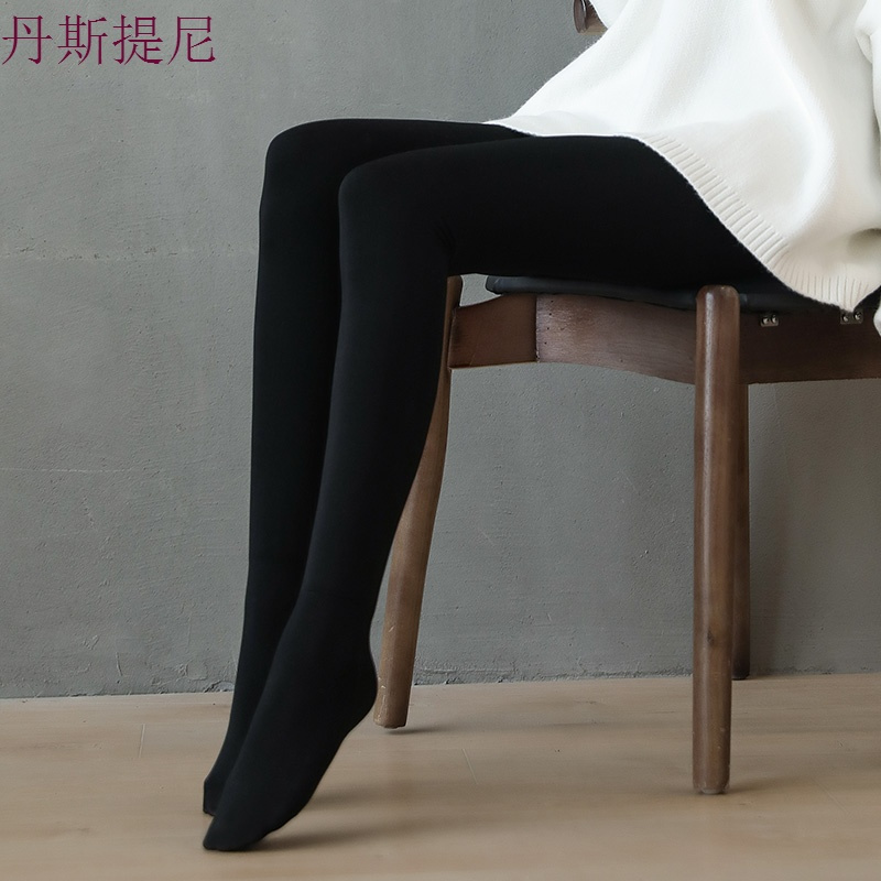 肉色打底袜中厚光腿连脚薄款自然肤连裤袜防勾丝美腿丝袜女春秋款