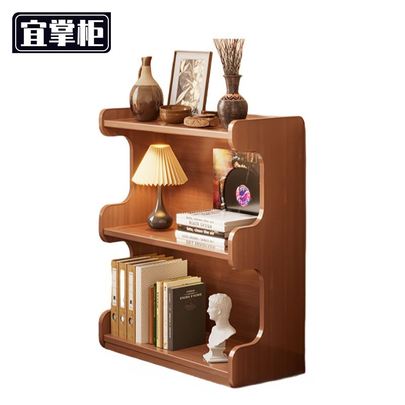 宜掌柜 木质书架 60cm三层 个 木质书架60cm三层