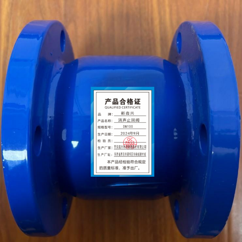 新鑫兴 消声止回阀 DN100个高清大图