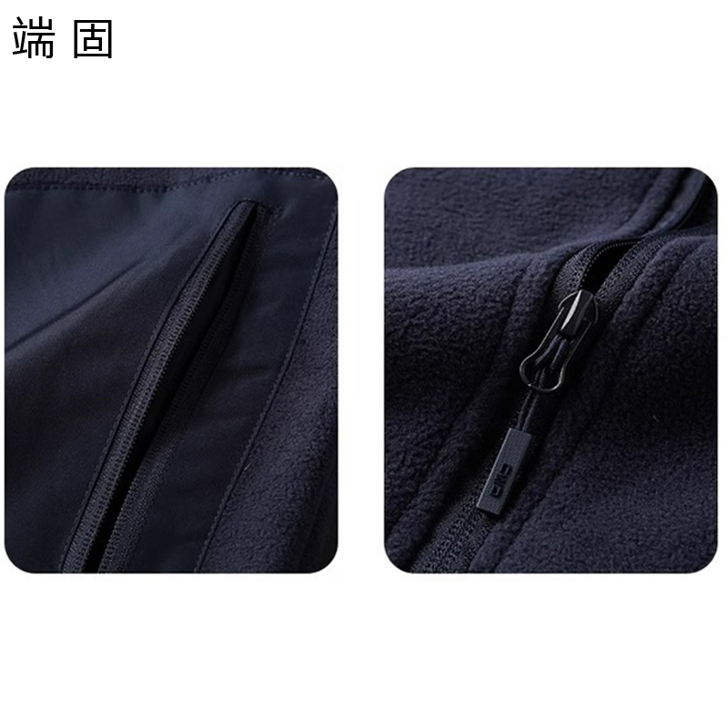端固 户外马保暖摇粒绒背心甲 YHK31/件高清大图
