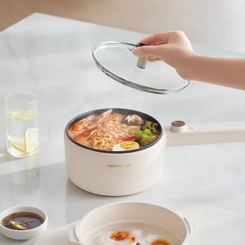 九阳电煮锅1.6L旋钮操作简易操控经久耐用HG16-G169高清大图