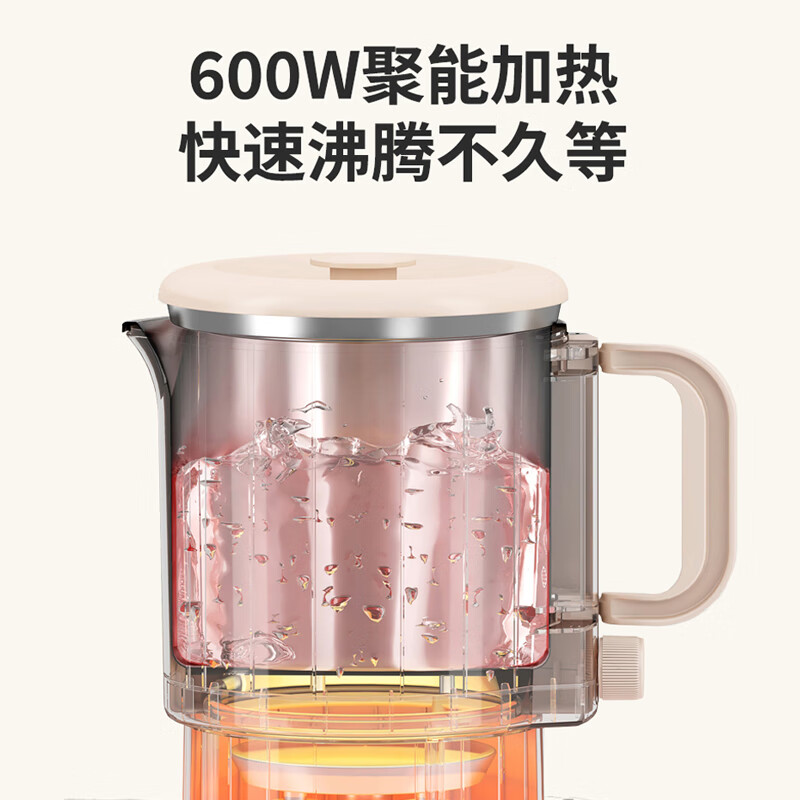 厨创妈咪(kitchen mommy) CQ-8 折叠水壶 0.8L 乳白色高清大图