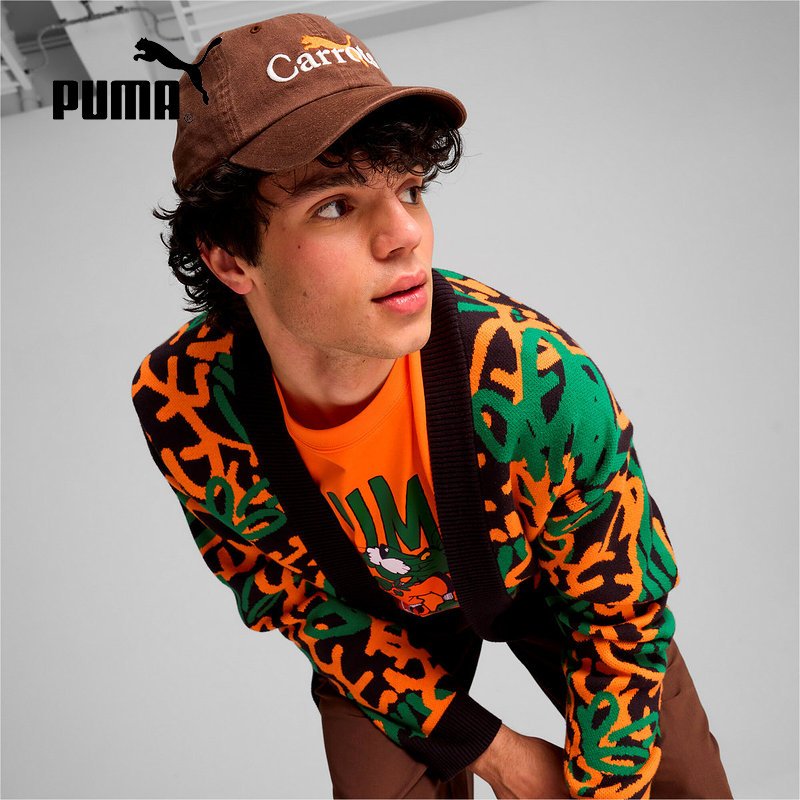 彪马PUMA&CARROTS联名夏季男女子时尚运动休闲鸭舌帽025789-02