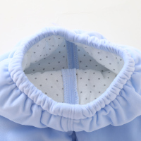 卡比一木KBMLOVELY 婴童薄棉棉服马甲三件套男女宝宝通用73cm 80cm卡通棉衣套装上下衣适合6-18个月儿童