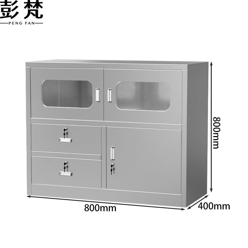 彭梵不锈钢茶水柜 不锈钢茶水柜800*400*800mm台 茶水柜