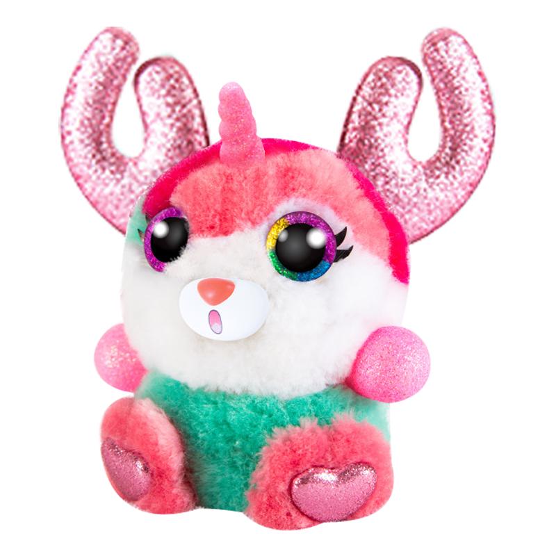 idoon绒豆豆儿童玩具创意diy手工制作麋鹿玩偶礼物女生毛绒娃娃女童