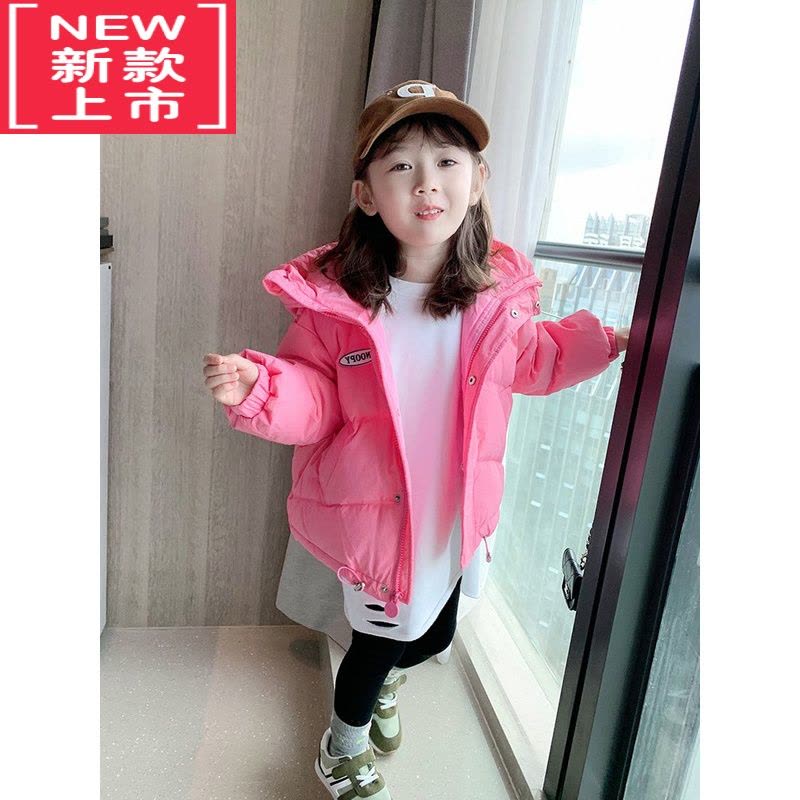 可莉允女童棉服2022新款冬季加厚韩版韩范洋气儿童夹棉外套女宝宝棉袄潮图片