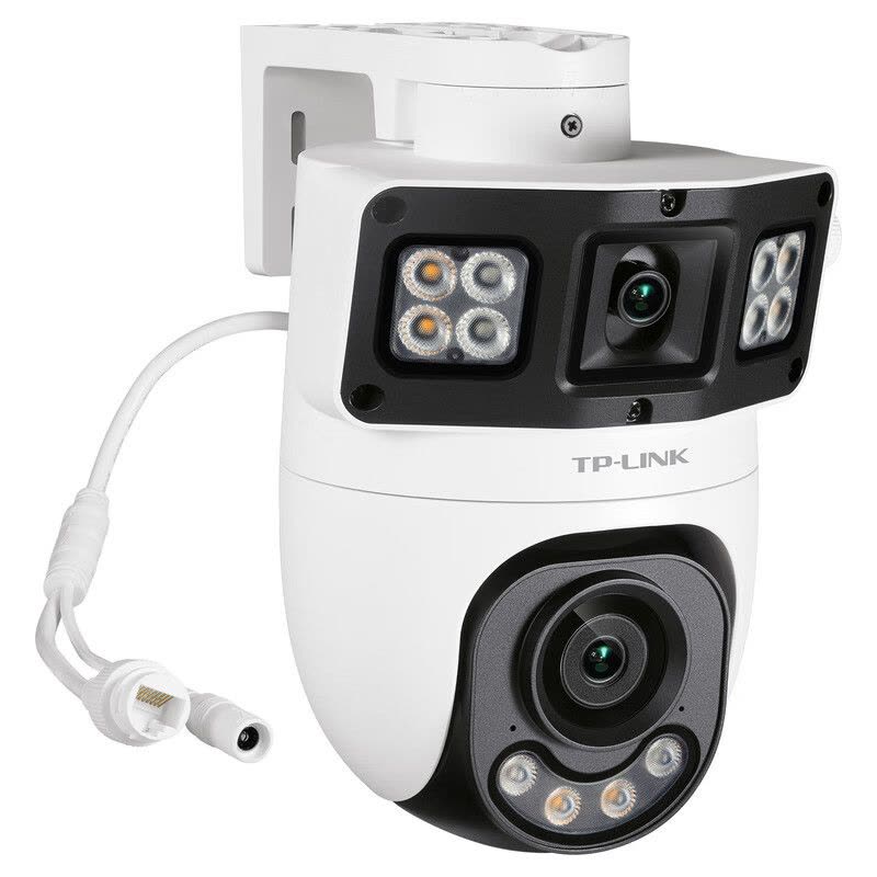TP-LINK普联(TL-IPC689XD-A4)双路400万无线PoE枪球联动全彩室外球机图片