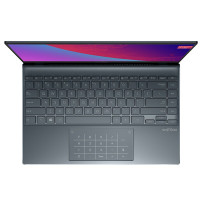 华硕(ASUS)灵耀14s 11代英特尔酷睿i5 14英寸13.5mm超轻薄商务笔记本电脑(i5-1135G7 16G 512G 高色域 )松木青
