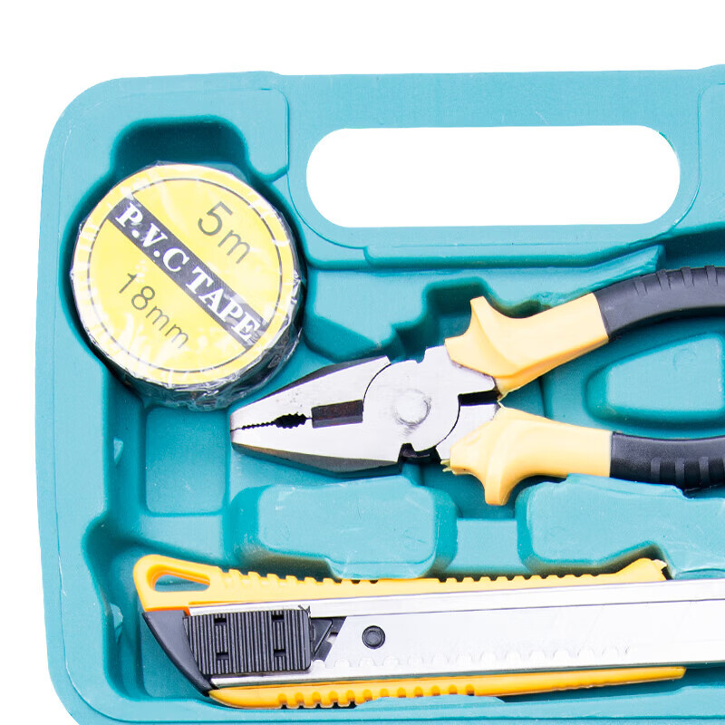 铬克 7件家用基础工具套装 02007-7pcs(TP) (单位:套)高清大图