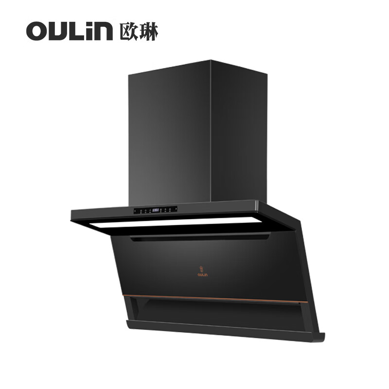 欧琳(OULIN)侧吸抽油烟机F339 挥手感应智能自清洁免拆洗高清大图