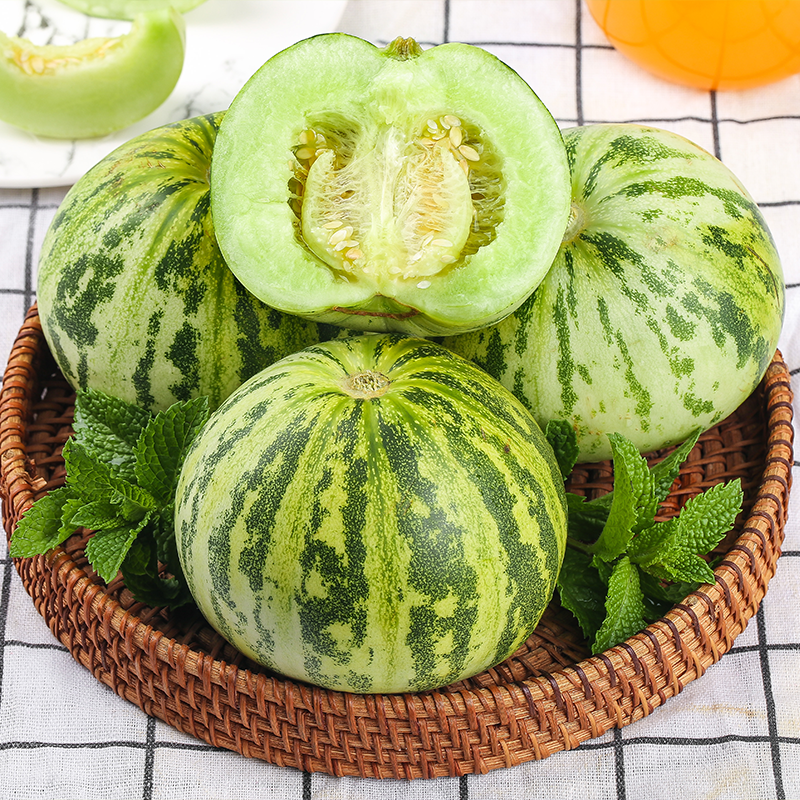 【熊猫鸟】新鲜花蕾甜瓜 净重2.5斤