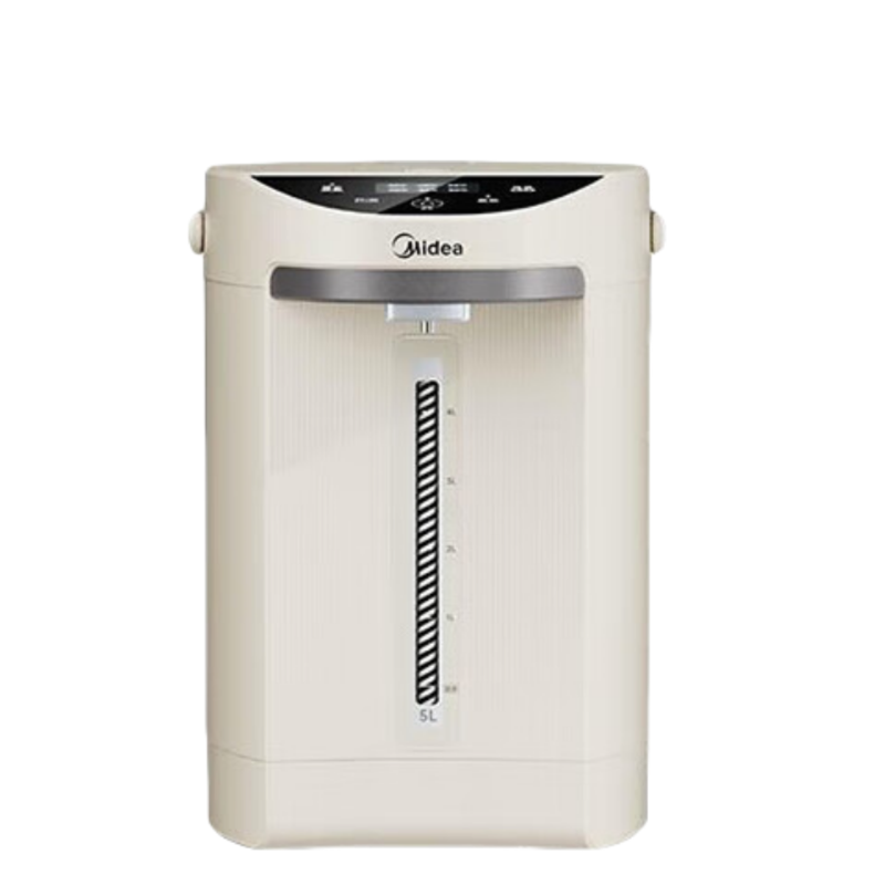 美的(Midea) MK-EB50C2 电热水瓶 5L大容量304不锈钢烧水壶智能控温恒温暖水壶