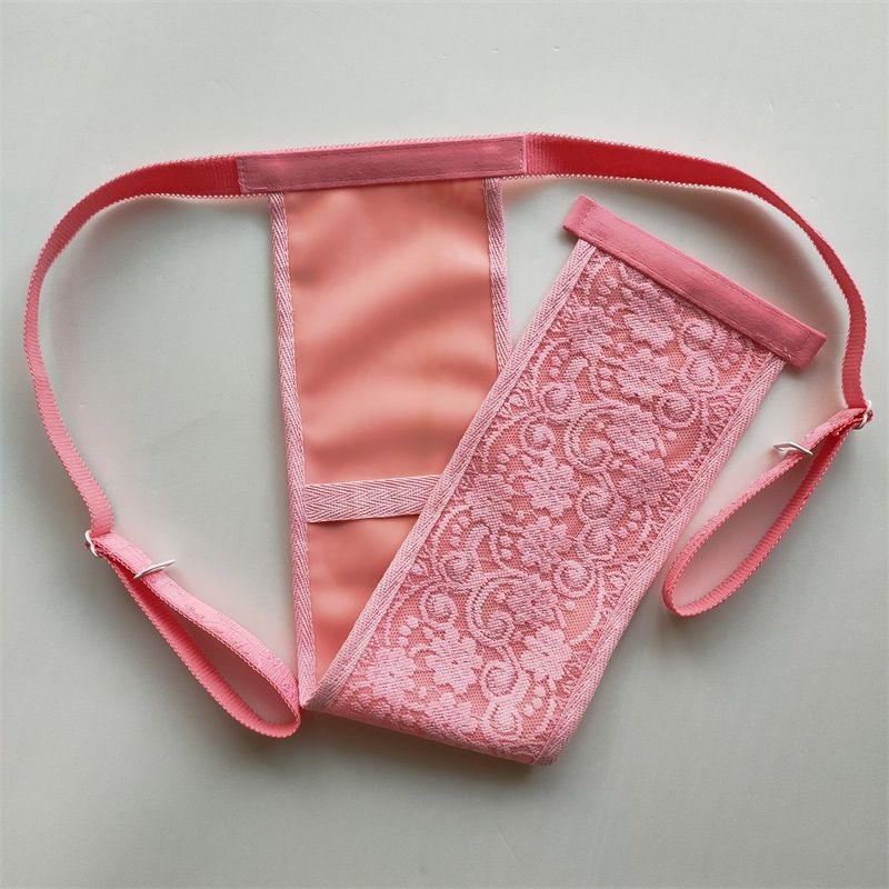 长50宽约9 肉粉色 月经带卫生带老式胶皮有插槽老人痔疮漏尿护理蕾丝