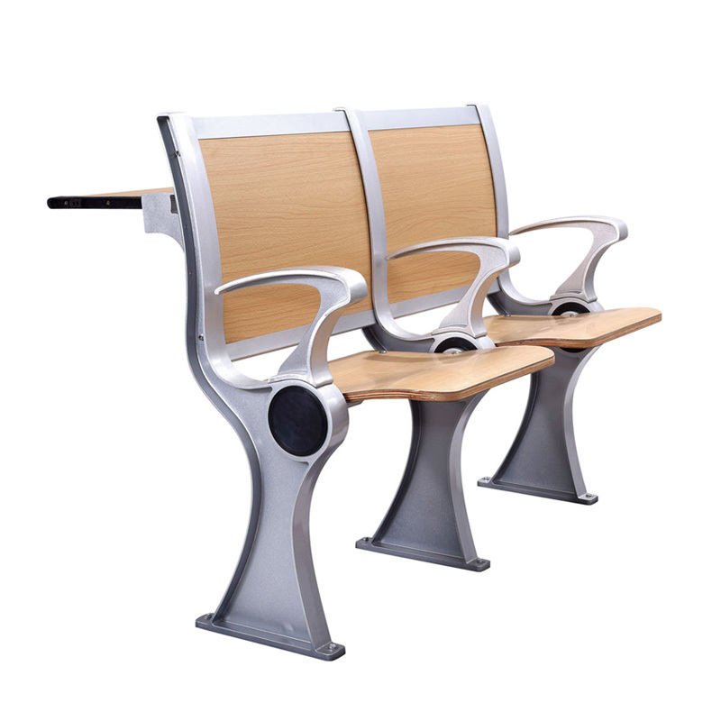 科朔 阶梯课桌椅 连排椅 学生教学阶梯课桌椅带活动写字板 WL-013 中排(一个座位）