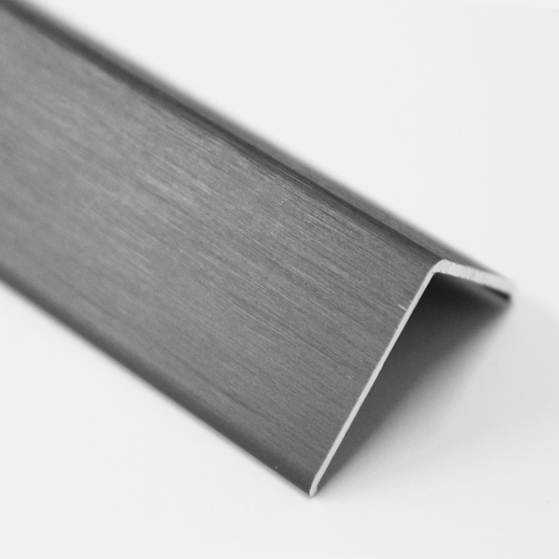 铝合金护墙角拉丝金属护角条包边简约阳角装饰线条防撞直角保护条20mm