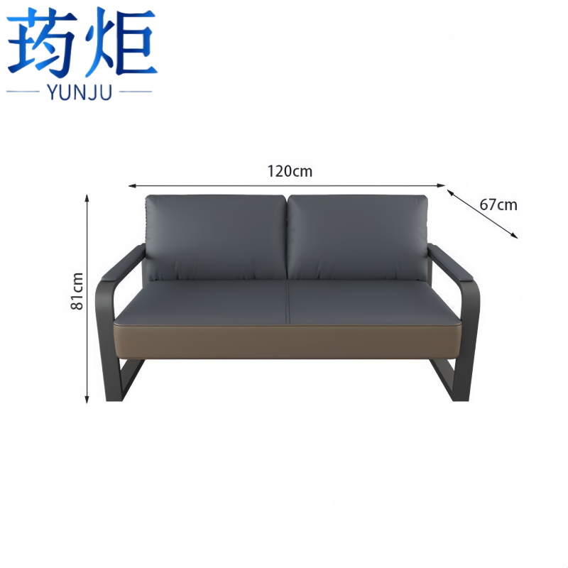 荺炬接待沙发单人张高清大图