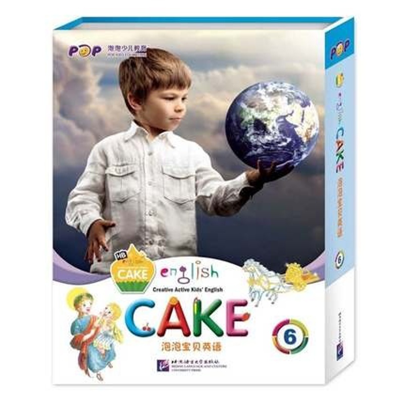 [正版]新东方泡泡宝贝英语6(English Cake6) (含故事书+活动手册+语音手册+MP3光盘)西安新东方高清大图