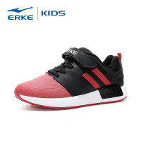 鸿星尔克(ERKE)童鞋男童运动鞋休闲鞋魔术贴休闲鞋舒适运动跑鞋