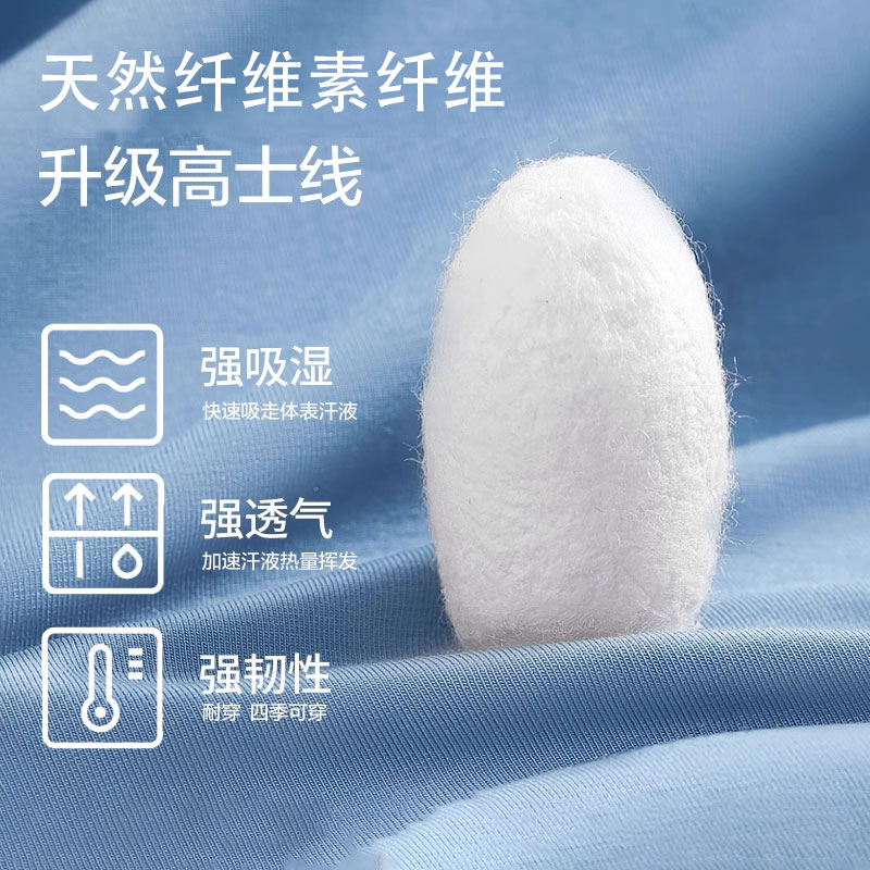 浪莎内裤男7A抗菌新款四角裤莫代尔材质印花亲肤舒适青少年短裤平角裤高清大图
