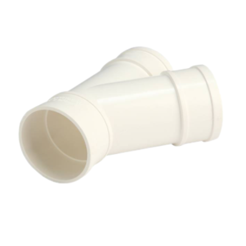 新鑫兴 PVC斜三通75mm个