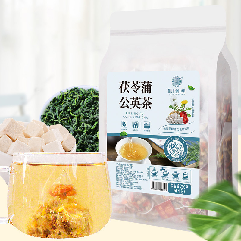 谯韵堂 茯苓蒲公英茶250g/袋高清大图