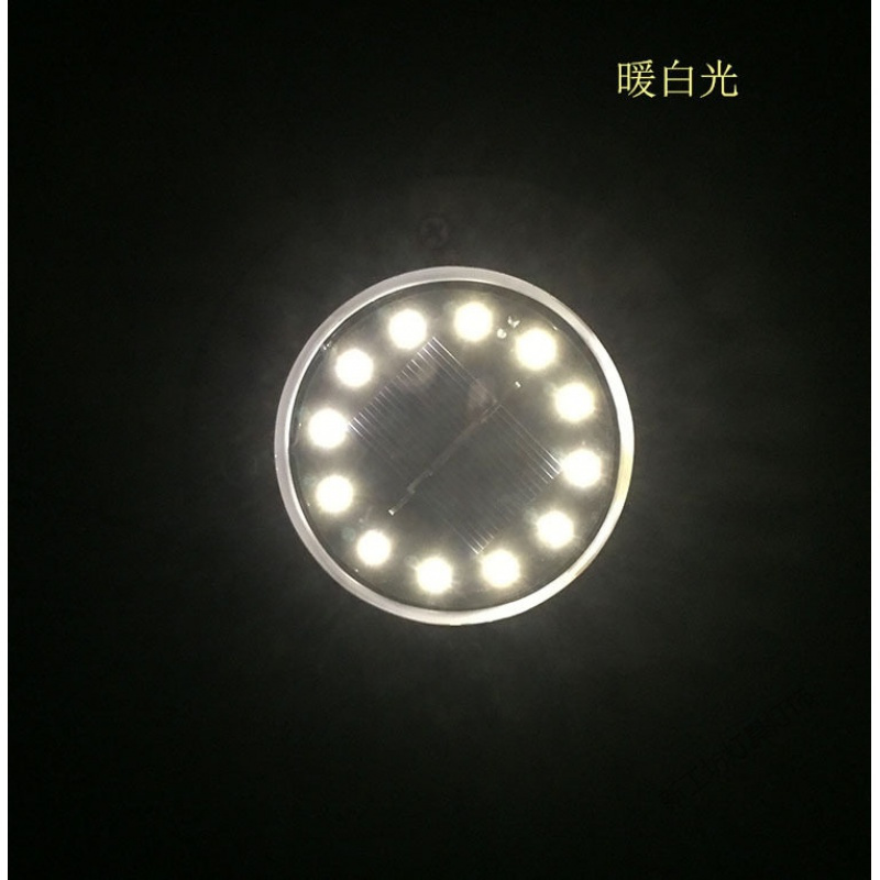 苏宁放心购 太阳能灯 感应七彩地埋灯庭院灯防水LED户外灯别墅花园装饰坪灯
