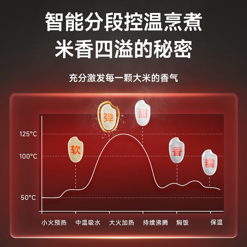 韩国HYUNDAI 电饭煲 QC-FB0225A高清大图