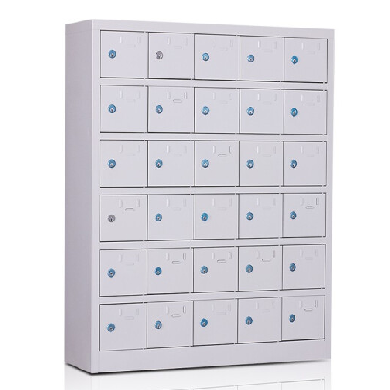 对讲机柜30门 (带充电)宽1700左右 1800高 净深350 小格子300*300*270 材质:0.8mmbd