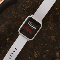 Amazfit 智能运动手表米动手表青春版1S 华米科技运动手表 GPS NFC 消息提醒 心率检测 岩白