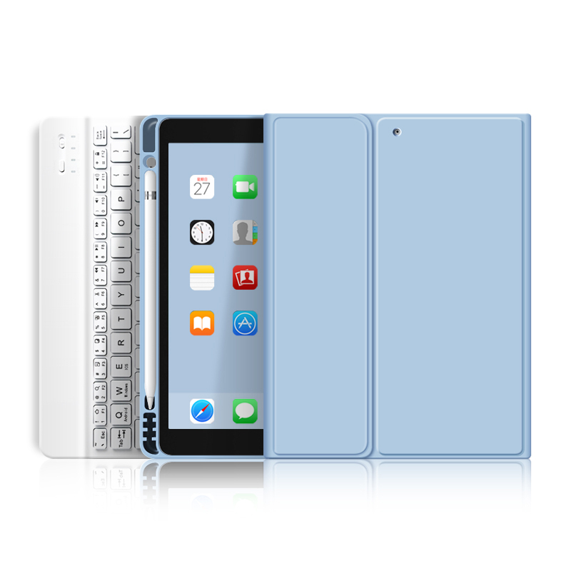 zoyu 2020款iPad11保护套蓝牙键盘pro12.9寸苹果平板电脑全面屏2019air3防摔10.2皮套可拆分