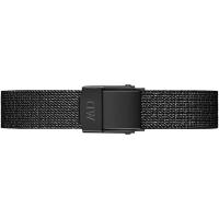 丹尼尔惠灵顿(Daniel Wellington)女式机械表时尚简约玫瑰金不锈钢防水黑色网带腕表