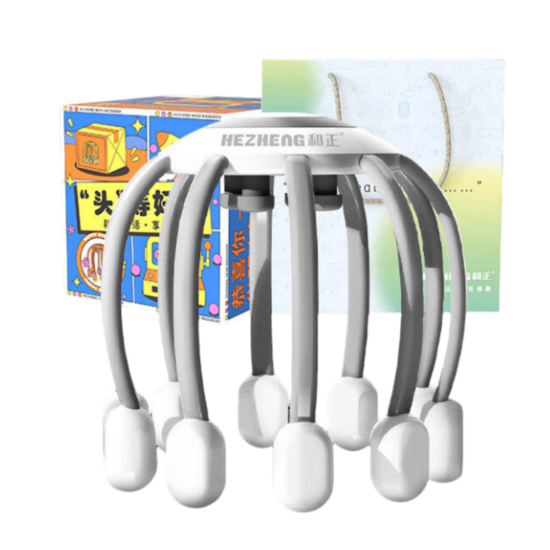 和正 HZ-RELAX-2解压机二代头部按摩器多维度头部解压3.5w(单位:台)温润白