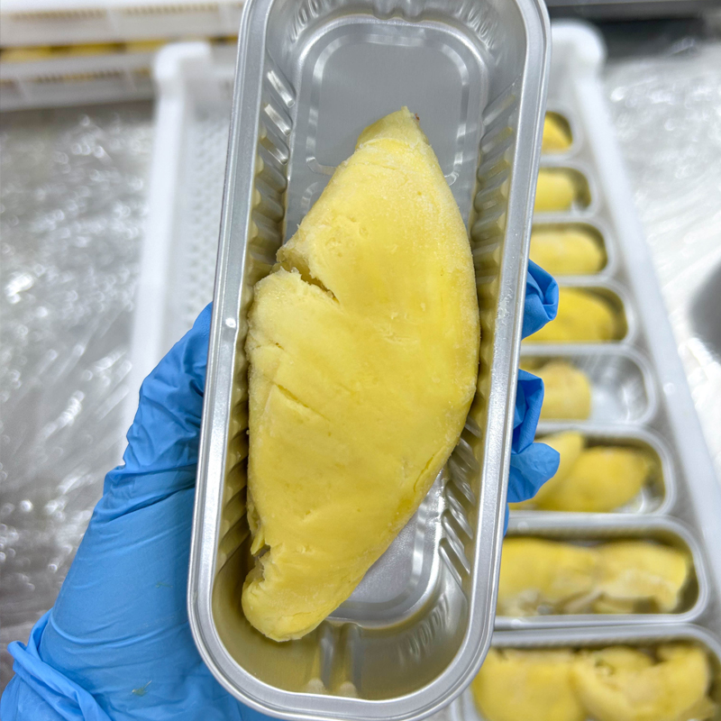 [鲜佰客]顺丰速运 泰国 烤榴莲 5盒 100g/盒 新鲜水果冷冻液氮金枕头榴莲冻肉高清大图
