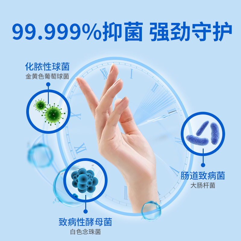 活力28免洗洗手液60ml*3瓶儿童家用 免洗手抑菌消毒 75%酒精成分携带方便